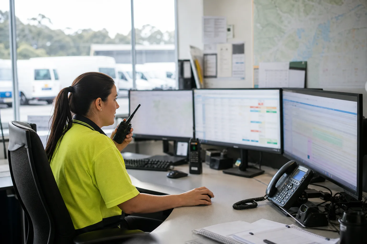 Courier Dispatch Photo